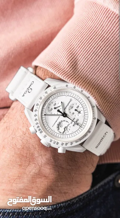Omega Moonswatch snoopy سواتش أوميقا جديدة مع كامل المرفقات