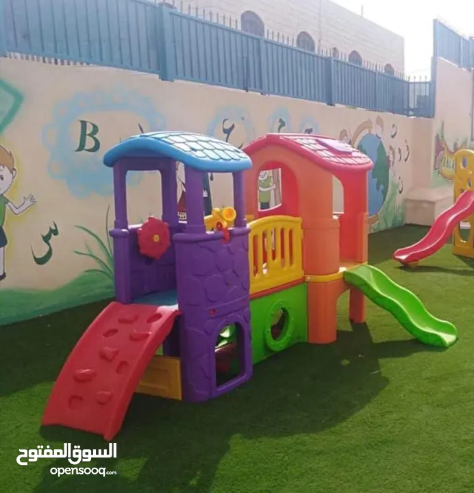 العاب حضانات ورياض الأطفال والمدارس والحدائق والشاليهات