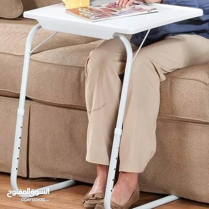 طاولة طعام طاولة دراسة Table mate قابلة للطي سهلة الحمل مناسب للدراسة والاطفال والقراءة فقط 11د