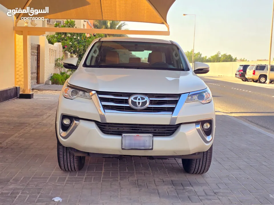 TOYOTA FORTUNER MODEL 2019 SINGLE OWNER SEVEN SEATER  ZERO ACCIDENT CAR ONE YEAR PASSING INSURANCE