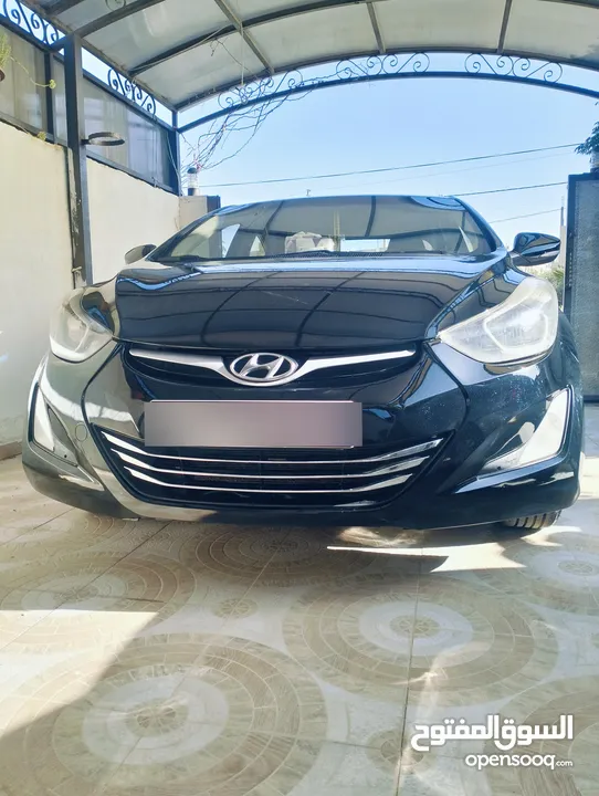Hyundai Elentra 2016 هيونداي النترا 2016 فحص  كامل بحالة الوكالة بسعر 8200 قابل للتفاوض بعد المعاينة