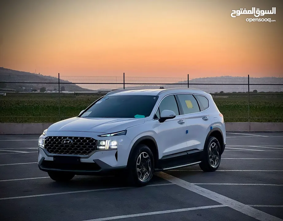 هونداي سنتفيه-2022 هايبرد فل الفل بدون فتحة  2x4 ///240Hp بنزين + كهرباء  ( Haybrid)