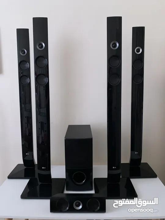 هوم ثيتر LG استعمال نضيف جدا صوت محيطى رهيب