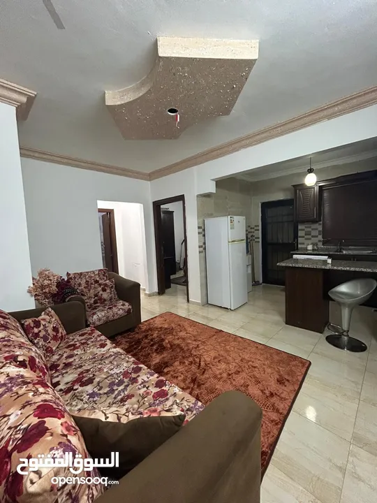 شقة مفروشة للايجار شارع الجامعة اربد