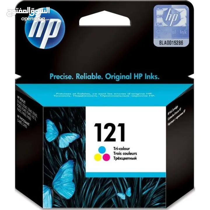 HP 121 Color Original Inkjet Advantage Cartridge For Deskjet حبر اتش بي ملون