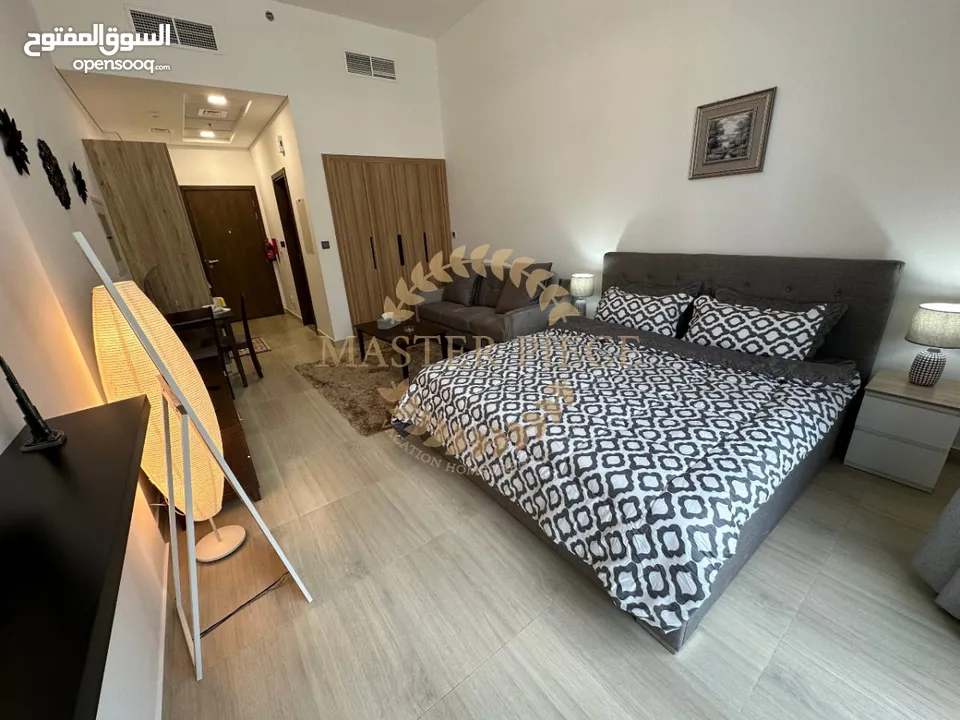 استوديو البيع في دبي jvc مفروش Studio for sale in Dubai JVC furnished