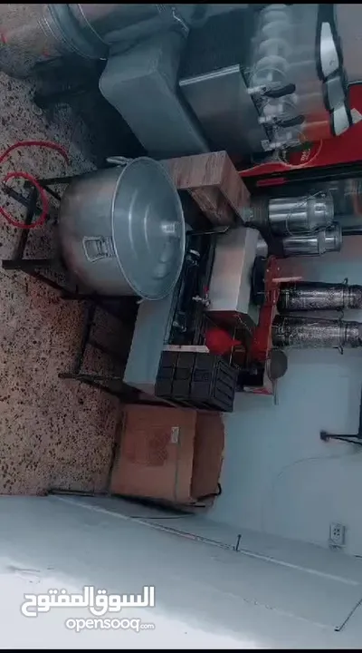 عدة قهوه كافتيرا كامله للبيع بوفيه عدة محل كامل