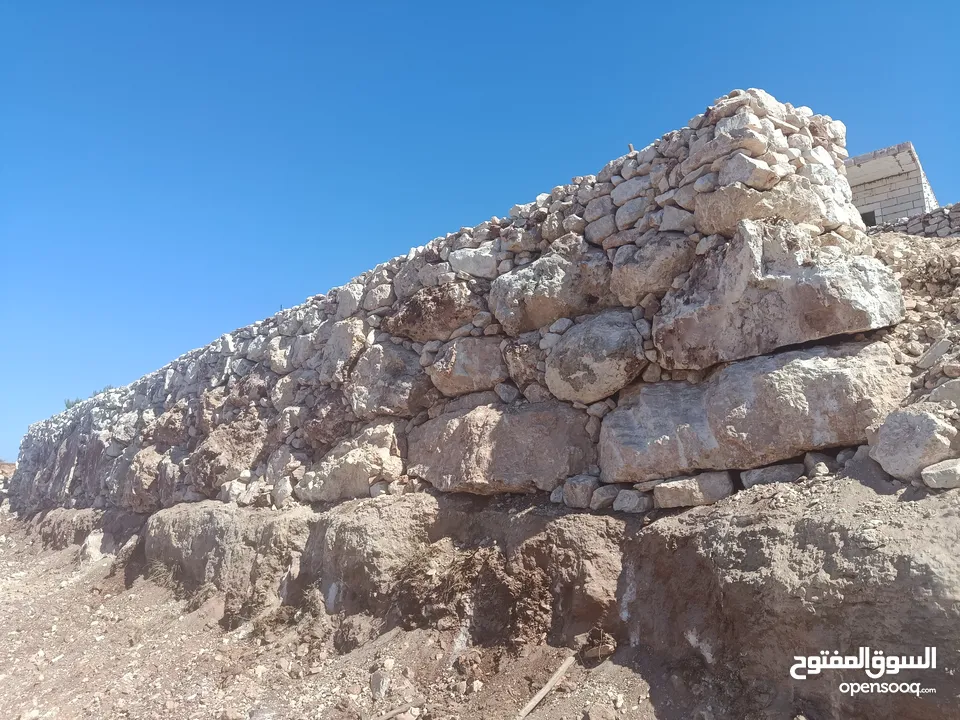 عمارة اراضي وبناء السناسل