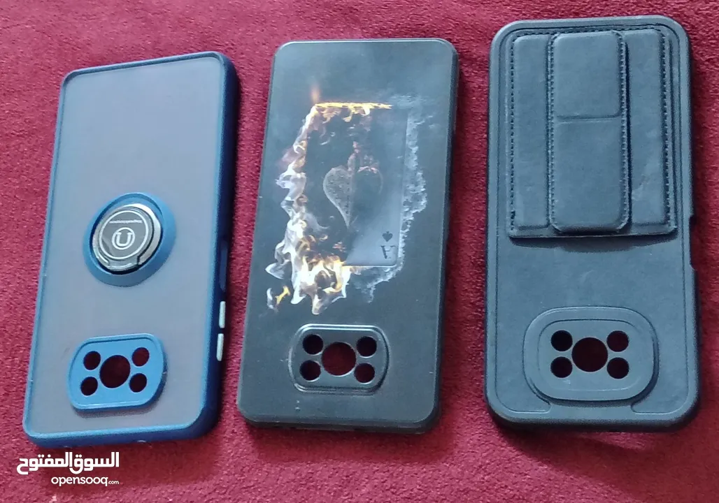 3 كفرات لجهاز بوكو x3 برو بس ب دينارين Poco x3pro