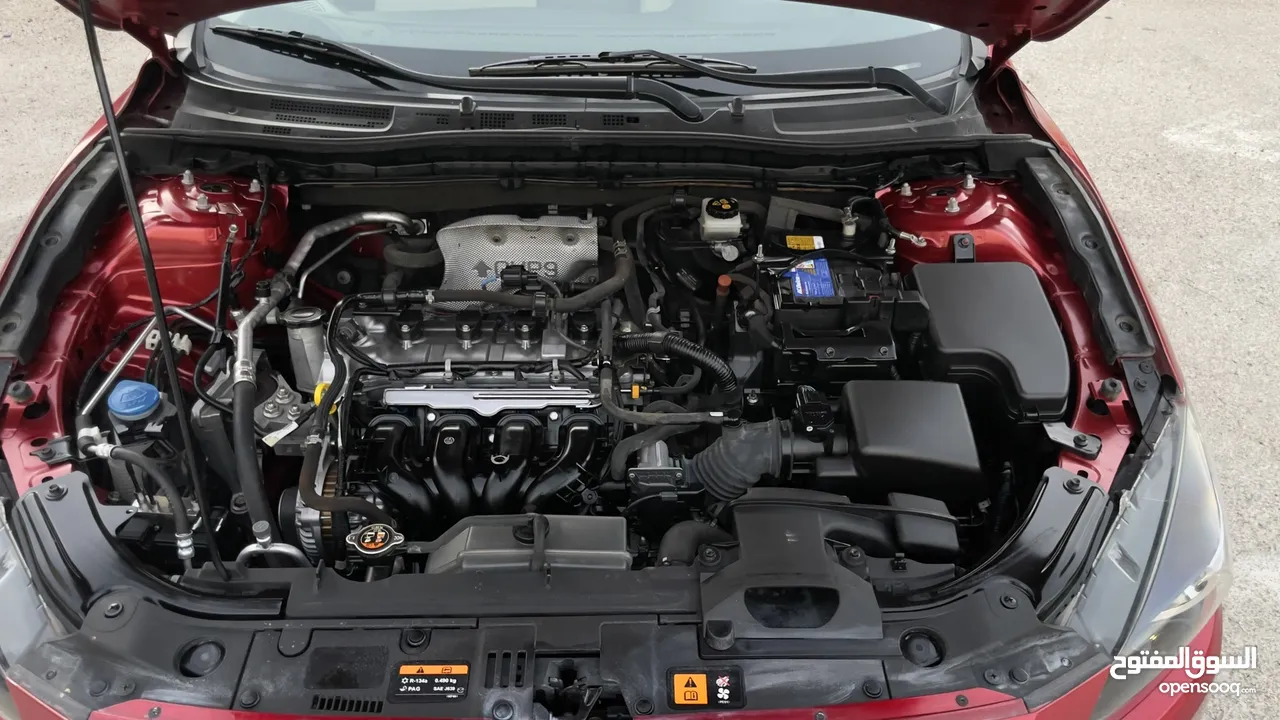 Mazda Zoom 3 Luxury - 2019  فل كامل مع فتحة فحص كامل اعلى صنف مازدا.