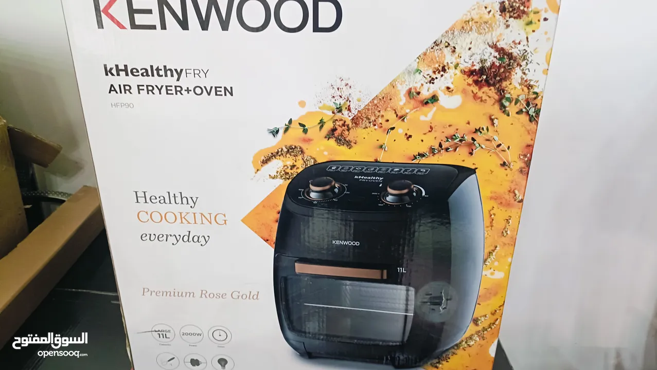 11 L Kenwood Arirfryer+oven  Multy Function ..