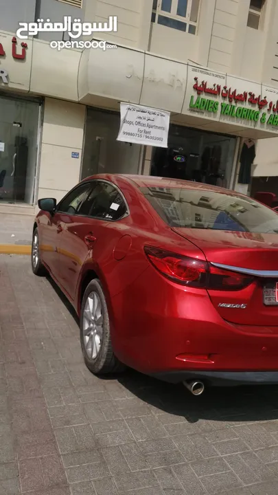 Mazda 6 available for Rent in Very good Condition مازدا 6 للإيجار