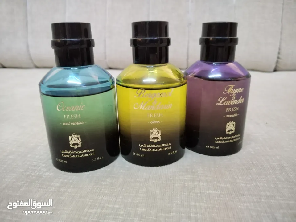 أطقم عطور الشعر والملابس والجسم