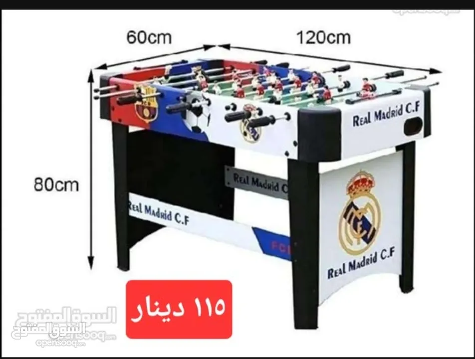 طاولات بيبي فوت هوكي بلبياردو  تنس و طاولات 4 في 1 للمزارع والشاليهات والأندية توصيل لجميع المحافظات