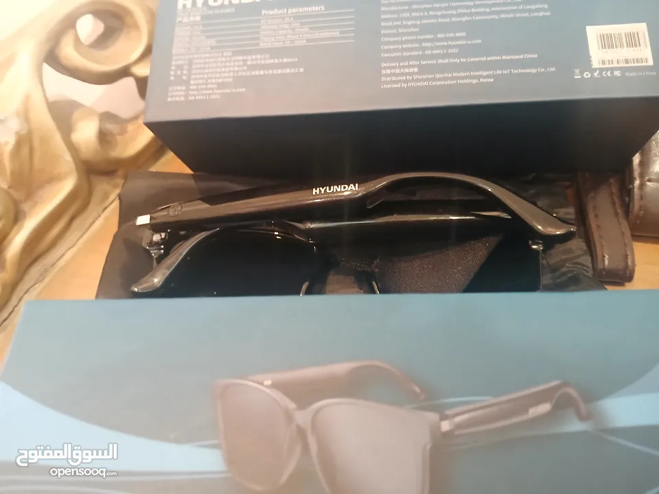 نظارة شمسية ذكية افضل عدسات و سماعات ،، بلوتوث ،، مريحة صوت واضح HD ،، بطارية موفرة ،، مريحة وضد ماء