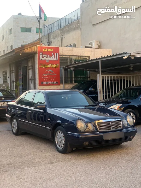 مرسيدس E200 مديل 97 فحص كامل للبيع بسعر منافس