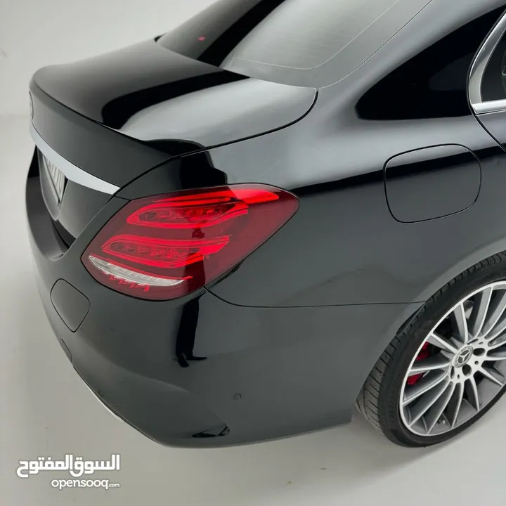 Mercedes C350e 2018 Plug in hybrid  AMG Package اصلي  وارد وصيانة غرغور