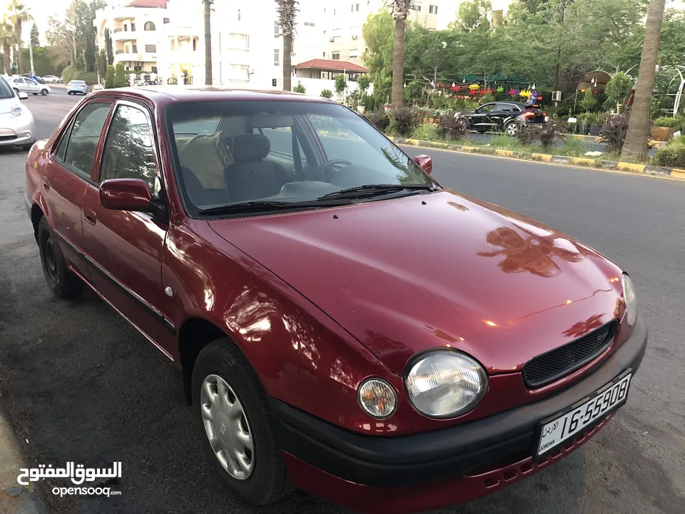 تويوتا كوروللا اوتوماتيك اصلي موديل 2000