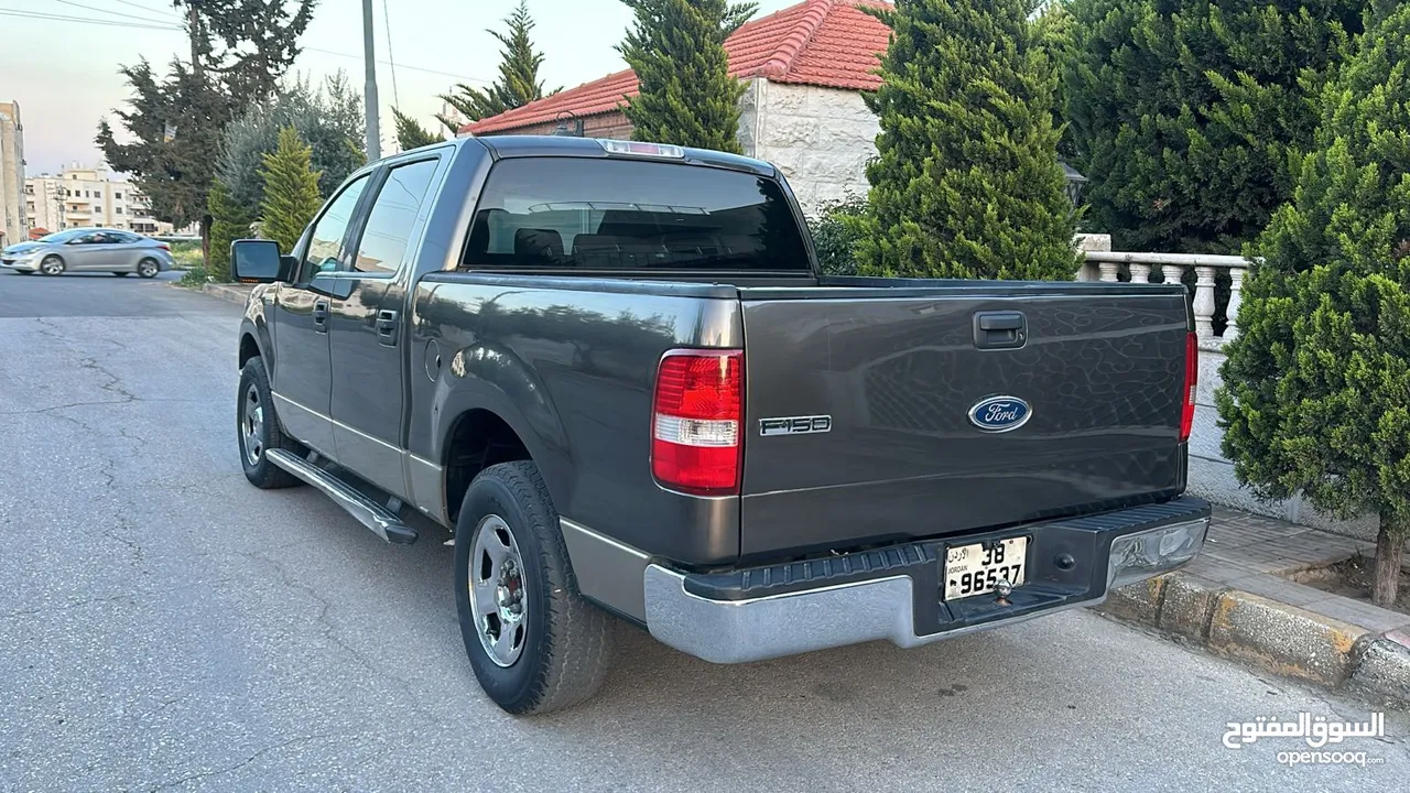 فورد  F150 موديل 2006 فل  عدا الفتحه لون فيراني غرفه جلد بيج فحص كامل 7 جـــــــــــــــــــــــيد