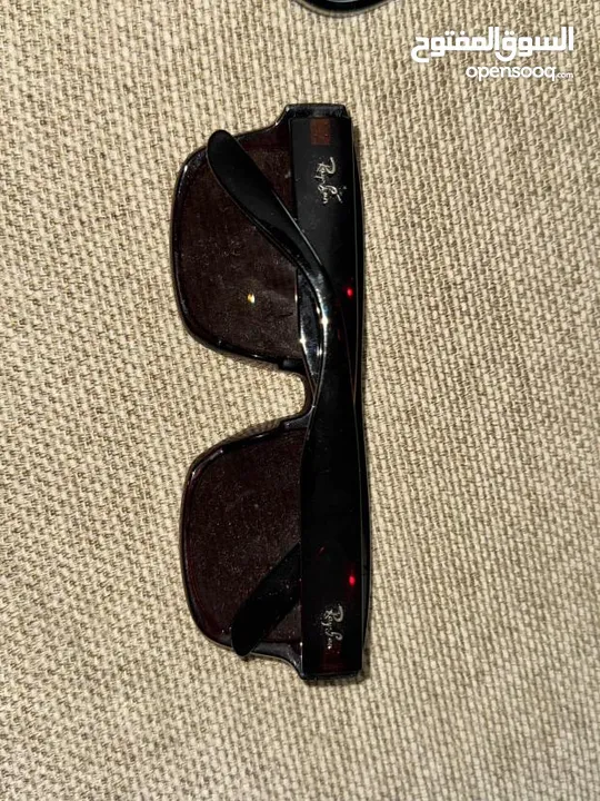 نظارات ray ban  شمسية حبتين الحبة