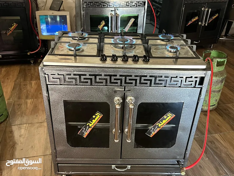 غاز غطس خمس عيون  مع فرن عربي  بسعر مميز فقط 220دينار شامل التركيب والتوصيل عرض مميز لأسبوع واحد
