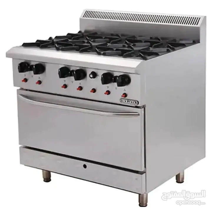 maraya kitchen equipment  Cooking range gas