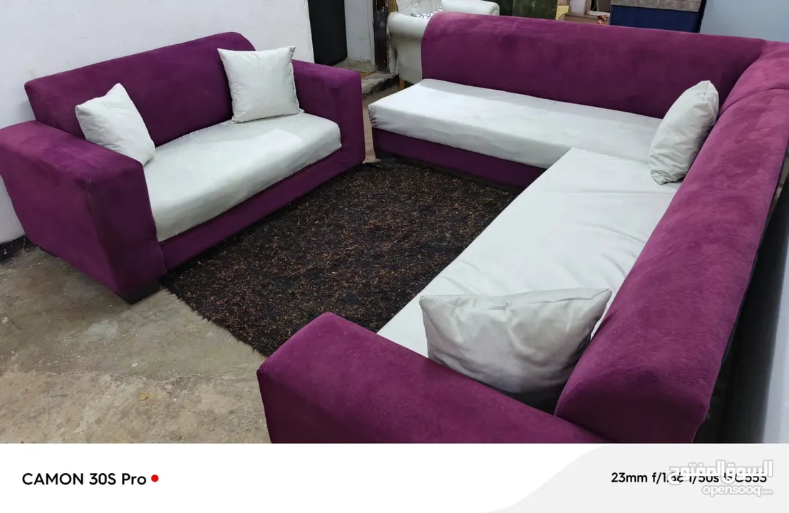طقم كورنر بحالة الجديد