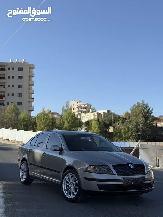 سكودا اوكتافيا اصل حكومي فحص نخب موديل 2007 مطور 1600بنزين نخب النخب النخب