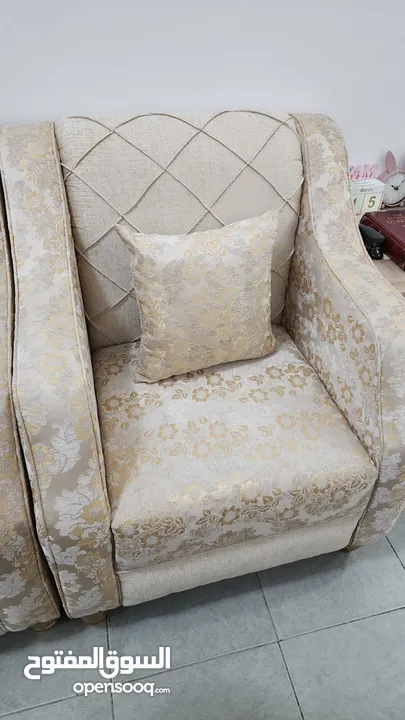sofa set for sale 2 - single seater  1 - double seater  They are new neat and clean