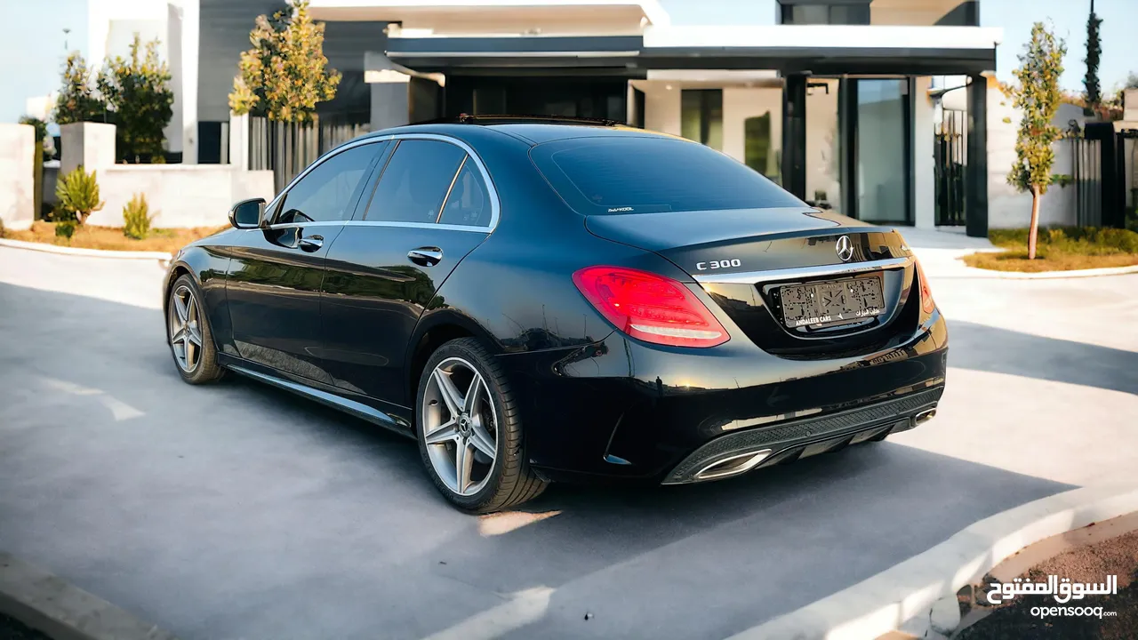 DEAL OF THE MONTH  AED 945 PM  MERCEDES C300 AMG 2018  CANADIAN SPECS  WELL MAINTAINED