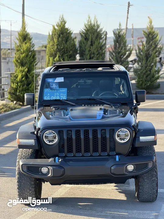 Jeeb rubicon hybrid جيب روبيكون هايبرد  فل اضافات  Plug in hybrid