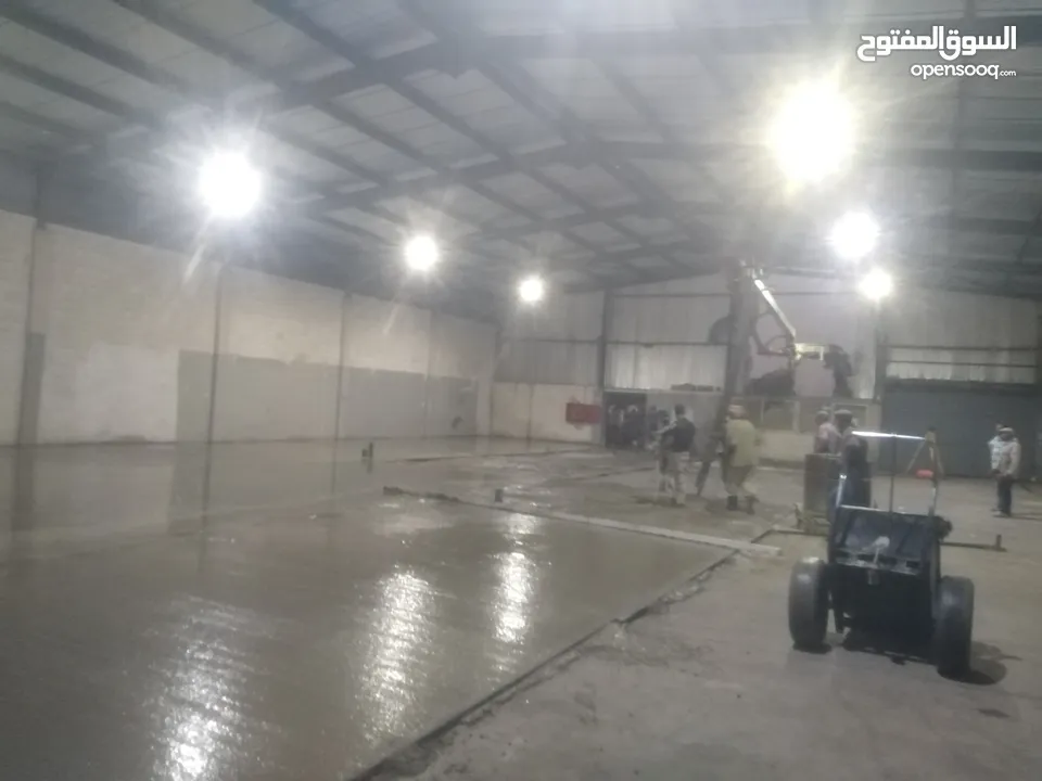 لتنفيذ جميع أعمال الإنشاءات والهياكل المعدنية والصيانة والتشطيبات