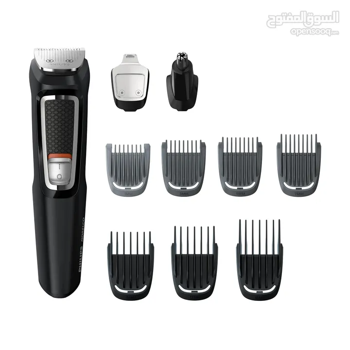 ماكنة حلاقه شحن من فيليبس مواصفات ممتازه Philips Multi Groomer Trimmer Series 3000-13 Piece