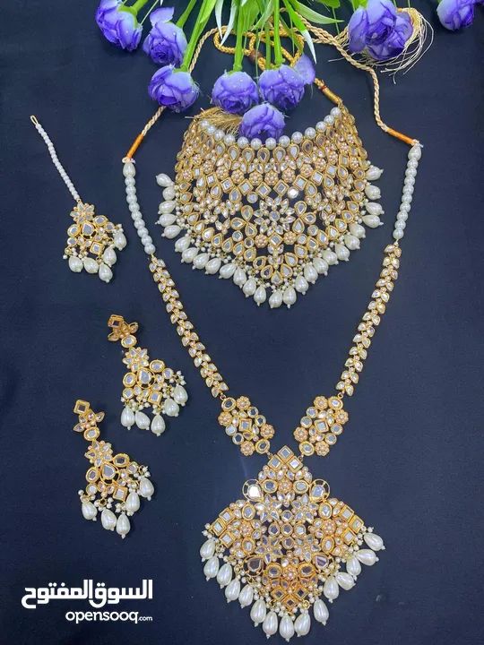 kundun,polki,mirror necklaces