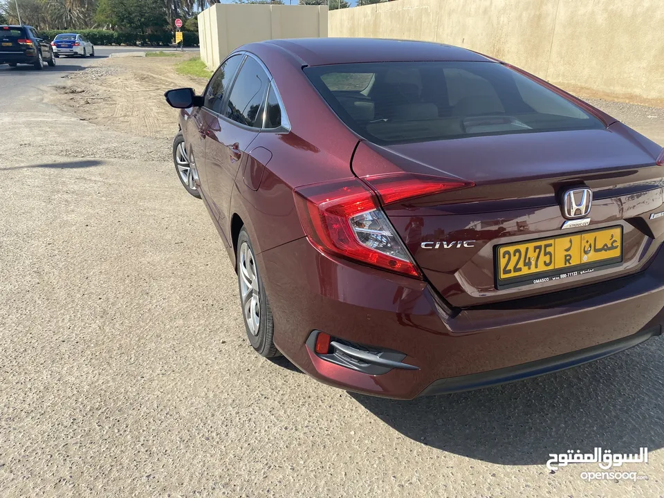 Well maintained 2018 civic for sale