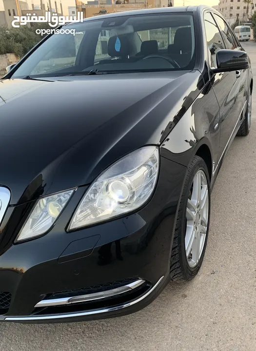 مرسيدس اسود 2011 Mercedes E200 CGI Elegance 2011 Black