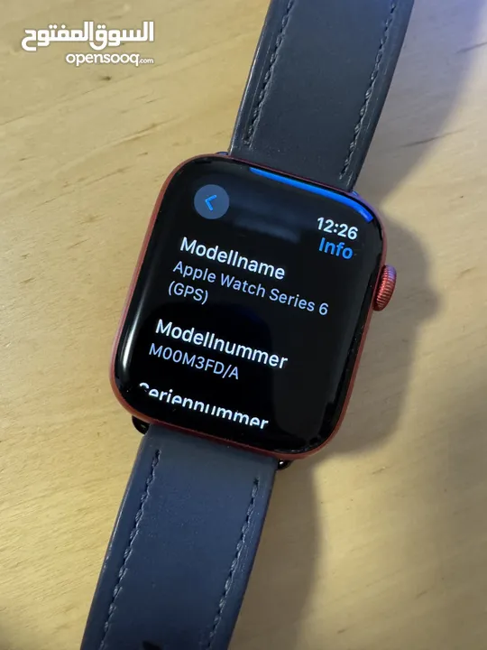 Apple Watch Series 6 44mm Aluminiumgehäuse-(PRODUCT) RED M00M3FD