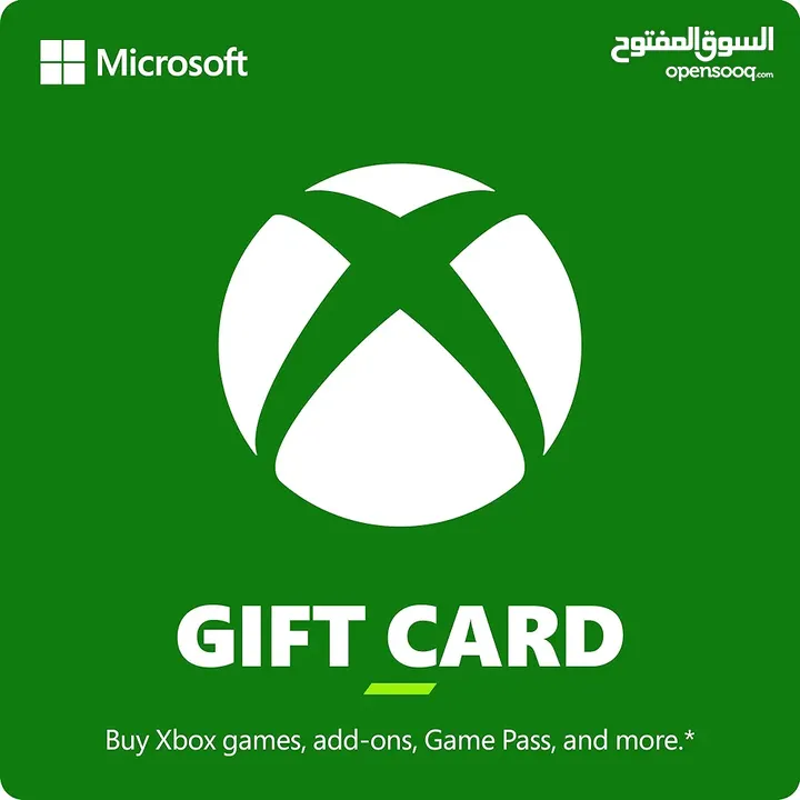 بطاقات Xbox gift card