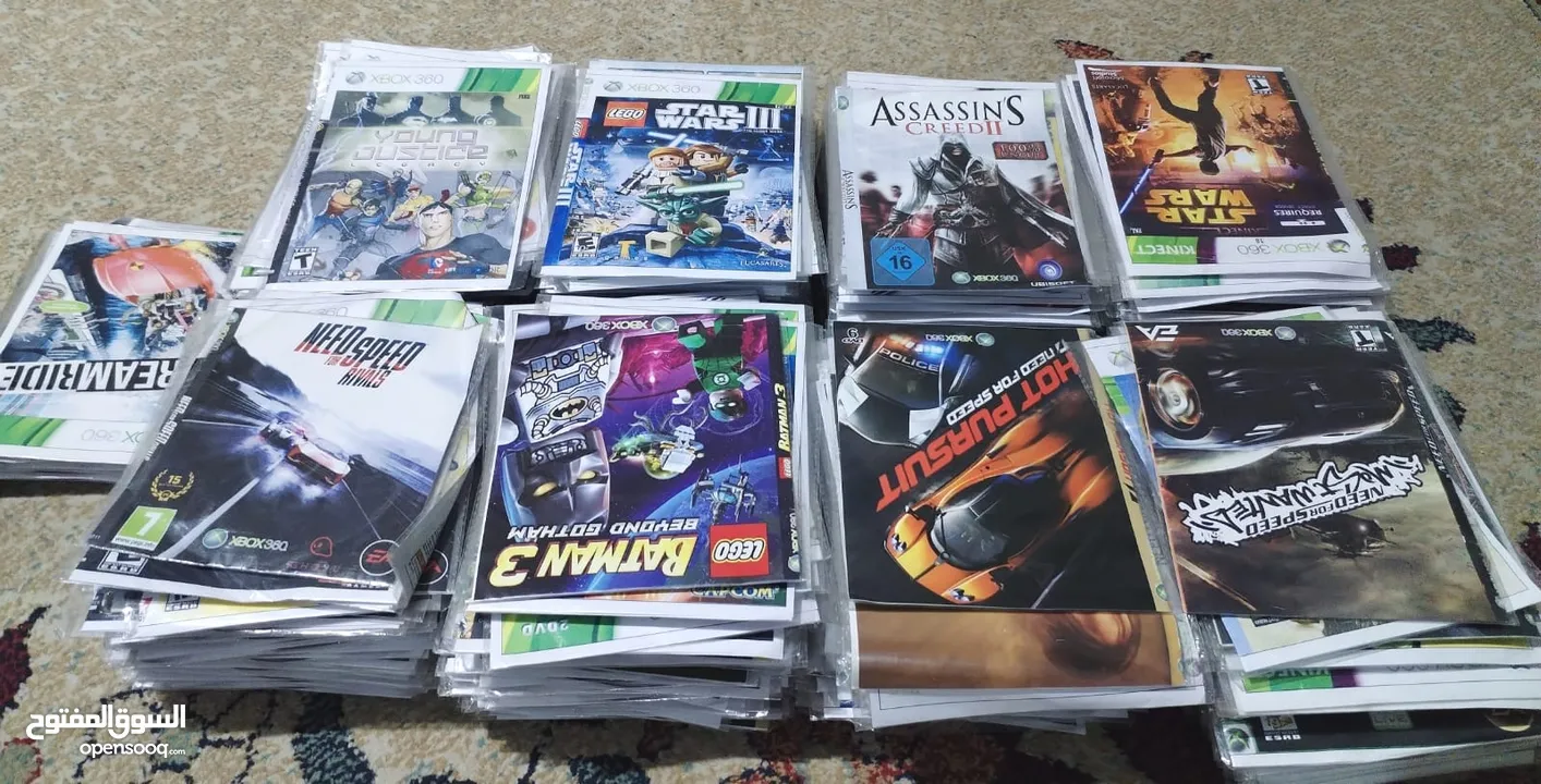 XBOX 360 GAMES (NEW)177 CDS GAMES