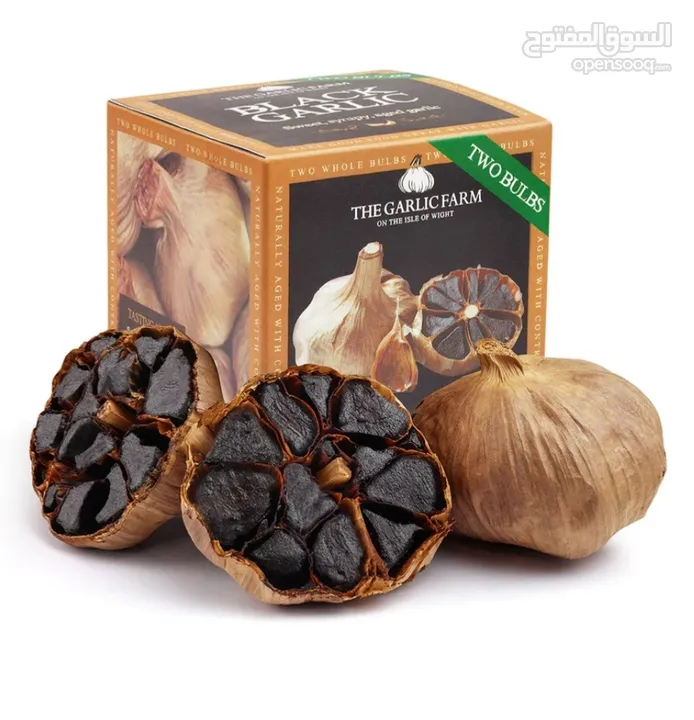 Black garlic ثوم أسود معتق