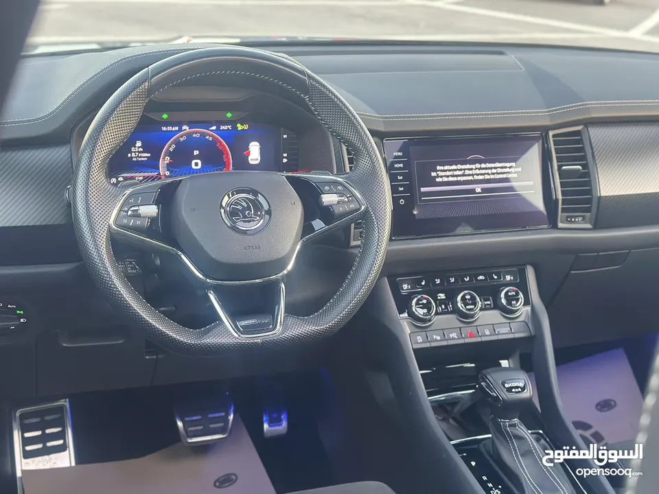 سكودا كودياك Sport Line  فل الفل فتحة سقف بانوراما 200 حصان  4x4- /2022  دفع رباعي 6+1