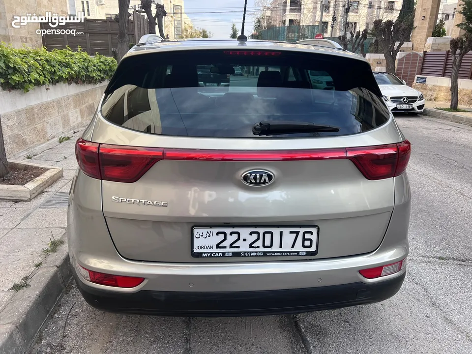 Kia sportage 2017 كيا سبورتج 2017 مع تامين شامل 11 شهر