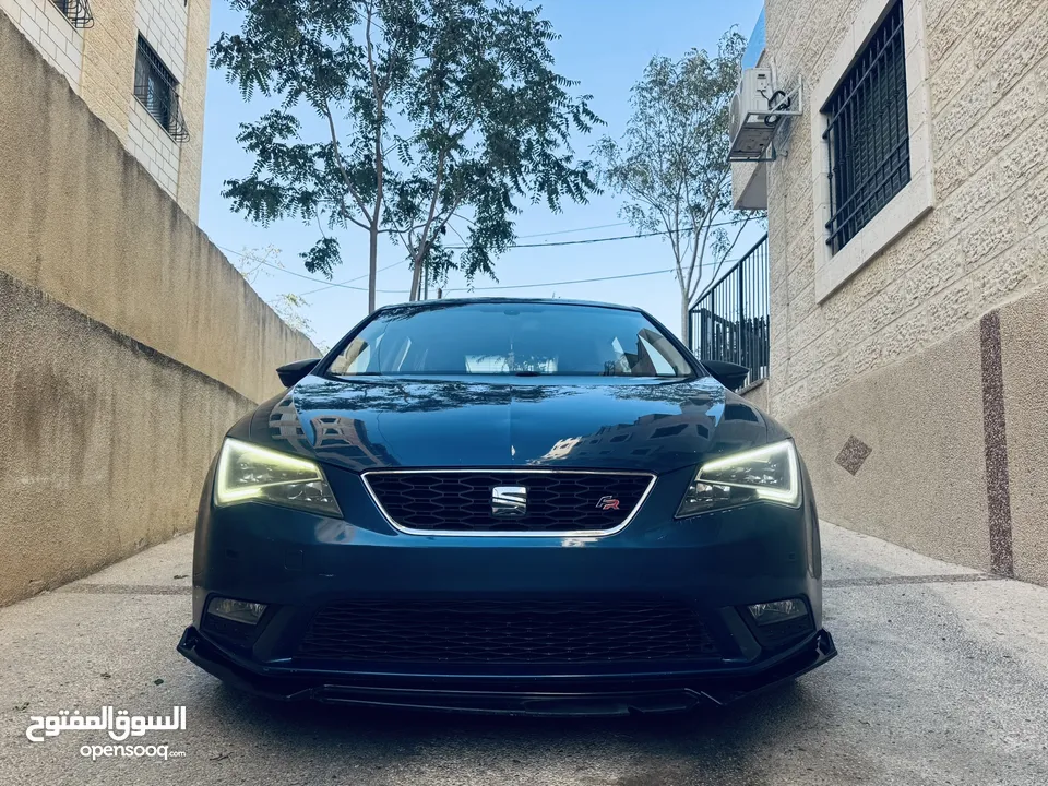 سيات ليون غيار عادي بنزين 1200 موديل 2017 ترخيص16 ضواو ليد Fr + جنط Fr مغنيسيوم18