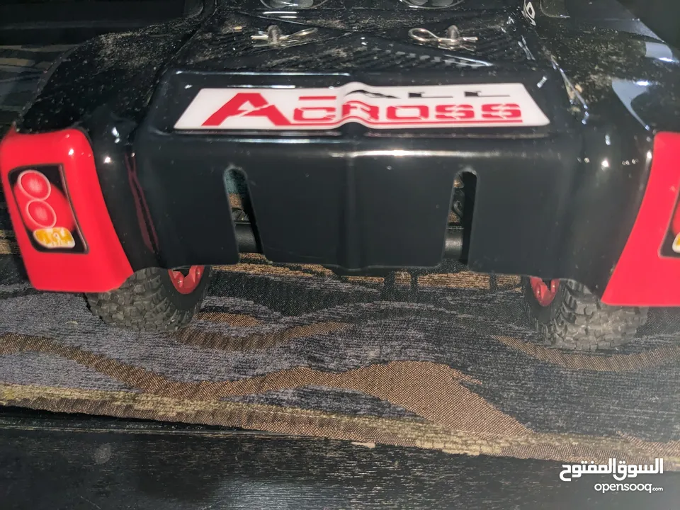 سياره ريموت كنترول للهواه ماركه weltoy  دفع رباعي 4x4 برشلس موتور scale 1/12