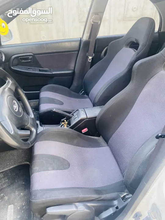 سوبارو امبريزا STI wrx  4*4 كل شي داخل ف الرخصه سياره صاروخ 300 حصان