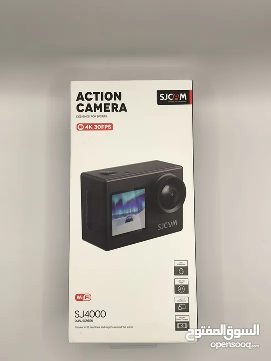للبيع – SJCAM SJ4000 Dual Screen! , كاميرا أكشن أصلية من شركة SJCAM، مثالية للمغامرات والرحلات وتوثي
