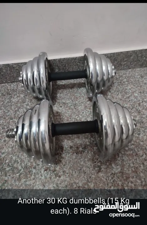 Dumbbell set 30 KG