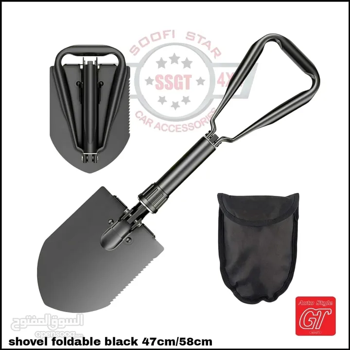 Foldable heavy duty shovel