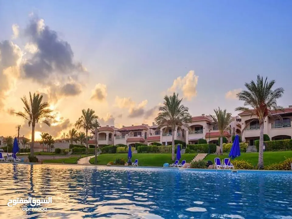 Nشاليه للبيع دابل فيو sea view  , pool  بالتقسيط علي 6 سنوات في لافيستا باي ايست الساحل الشمالي