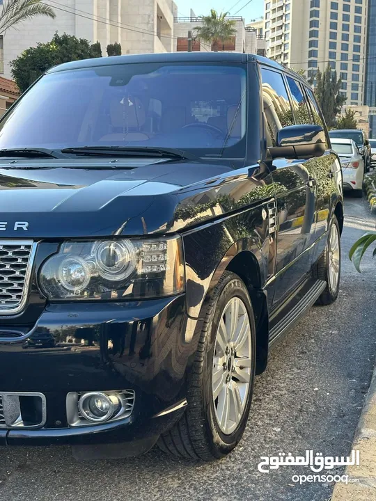 غير مجمركة اعفاء قبل القرار (او التصدير )Range Rover HSE 2012